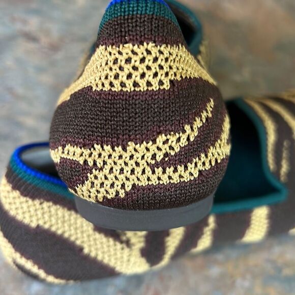 Rothy’s Chai Zebra Loafers size 6 Flats - Picture 7 of 11